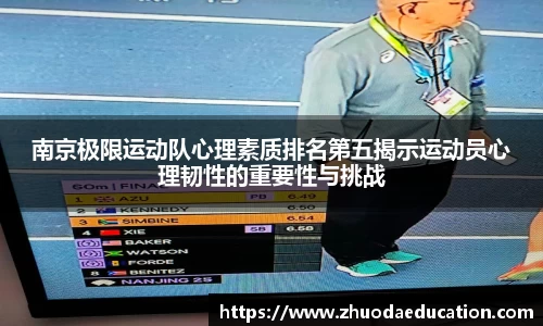 南京极限运动队心理素质排名第五揭示运动员心理韧性的重要性与挑战